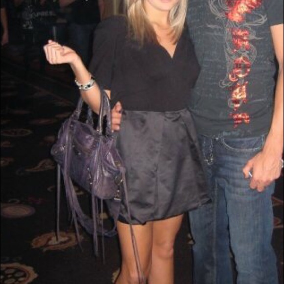 BCBGMaxAzria Dresses & Skirts - Black mini dress with bubble skirt